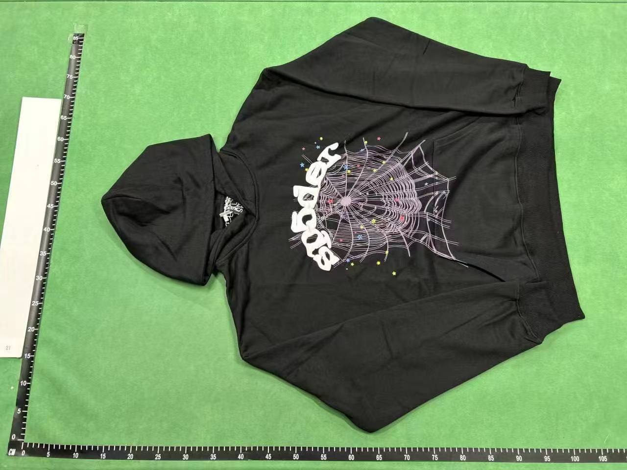 Green Spider Hoodie Large -2