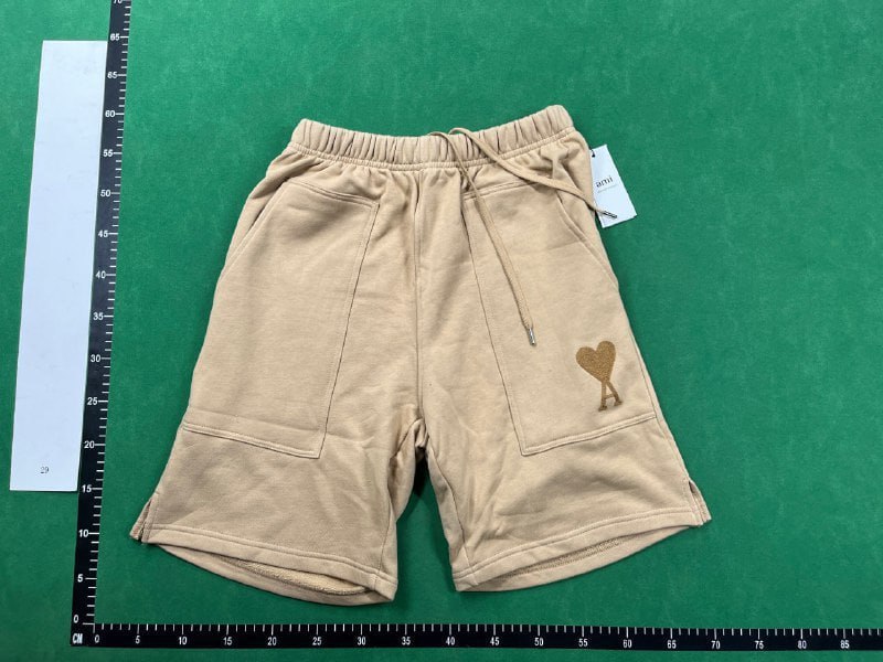 AMI Paris embroidered-logo Track Shorts -5