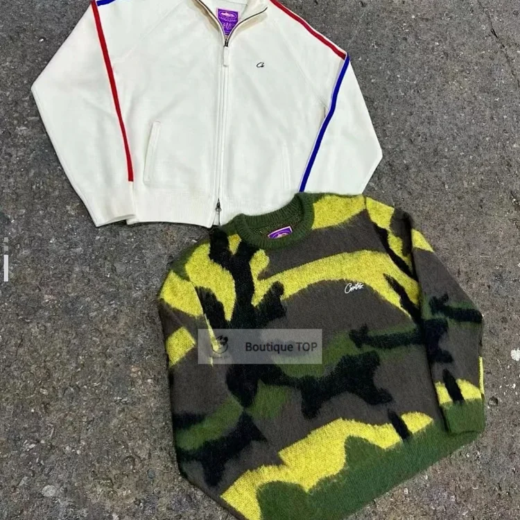 CLOT White Zip-Up Jacket and C
