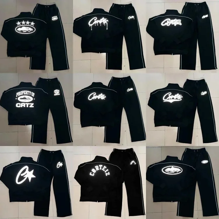 CatZ Black Track Jacket and Pa