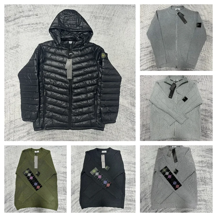 Stone Island Black Puffer Jack