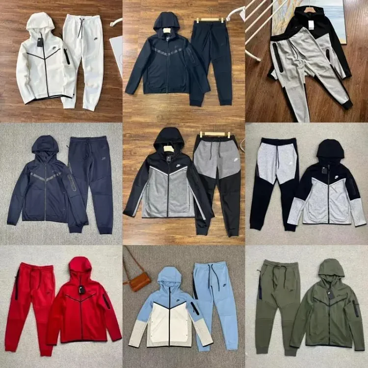 Nike Black and White Hoodie an
