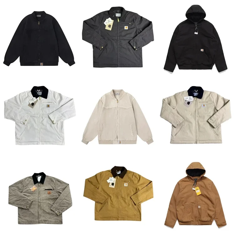 Carhartt Black Hooded Work Jac